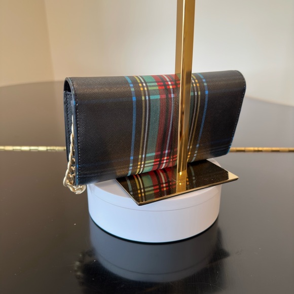 NWT Luxury Minimalist RARE Preppy J. Crew Convertible wallet bag w/chain strap - Picture 6 of 17